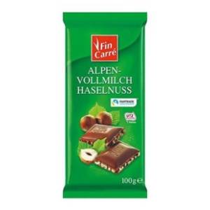 Čokolada FIN CARRE lešnik 100g