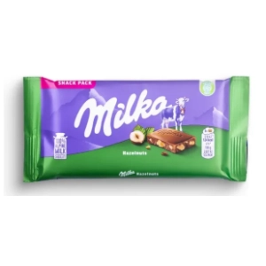 Čokolada MILKA lešnik 45g