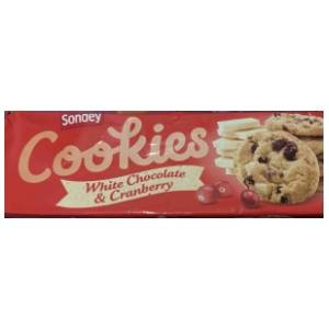 Cookies SONDEY bela čokolada 150g