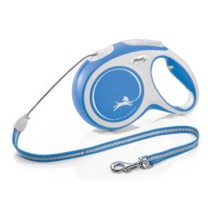 FLEXI Comfort cord povodac za pse M 8m plavi