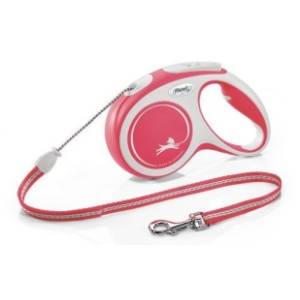FLEXI Comfort cord povodac za pse sa regulacijom S 5m crveni