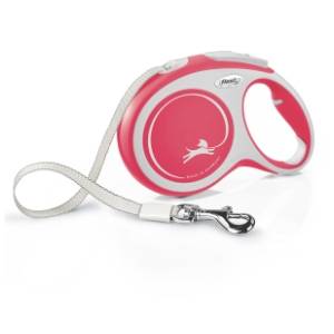 FLEXI Comfort tape povodac za pse L 8m crveni