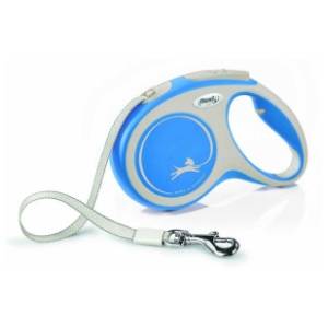 FLEXI Comfort tape povodac za pse L 8m plavi