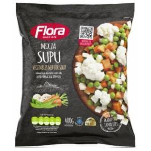 FLORA mešavina povrća za supu 400g