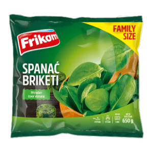 FRIKOM spanać u briketima 650g 