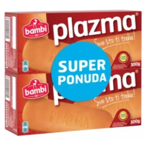 Keks PLAZMA 2x300g