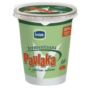 Kisela pavlaka IMLEK zelena 20%mm 400g