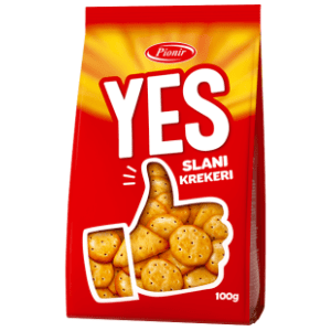 Krekeri PIONIR Yes 100g