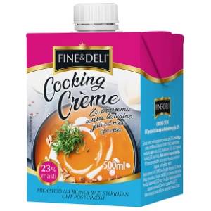 Krem za kuvanje FINE & DELI 23%mm 500ml