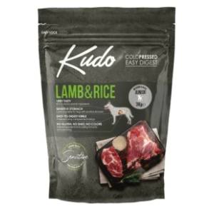 KUDO Medium&maxi junior hrana za pse jagnjetina i pirinač 3kg