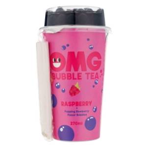 Ledeni čaj OMG Bubble malina 270ml