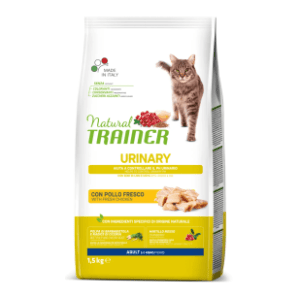NATURAL TRAINER Cat urinary adult hrana za mačke piletina 1,5kg