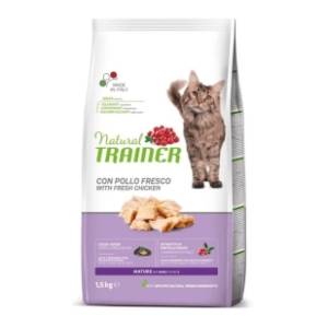 NATURAL TRAINER hrana za starije mačke piletina 1,5kg