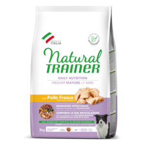 NATURAL TRAINER Medium mature hrana za pse piletina 3kg