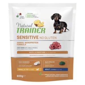 NATURAL TRAINER Sensitive hrana bez glutena jagnjetina 800g