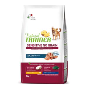 NATURAL TRAINER Sensitive hrana za pse bez glutena pastrmka 2kg