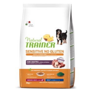NATURAL TRAINER Sensitive hrana za pse bez glutena patka 3kg