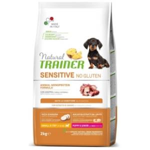 NATURAL TRAINER Sensitive puppy&junior small&toy pačetina 2kg