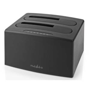 NEDIS Docking station za 2.5/3.5 SATA hard diskove HDDUDB3210BK