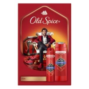 OLD SPICE set Captain gentleman (gel za tuširanje i dezodorans)
