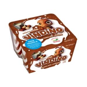 Puding VINDINO lešnik čokolada  4x125g