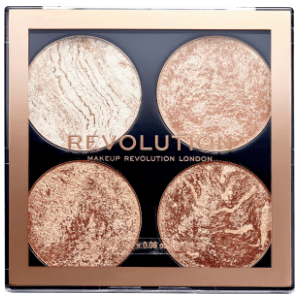 REVOLUTION Cheek kit hajlajter i bronzer don't hold back 