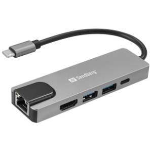 SANDBERG Docking station 5-in-1 Travel Dock (336-99)