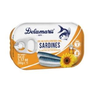 Sardina DELAMARIS u biljnom ulju 90g