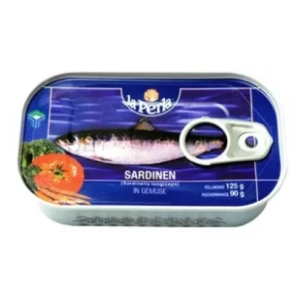 Sardina LA PERLA sa povrćem 125g