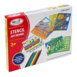 Set za crtanje Stencil BEST LUCK