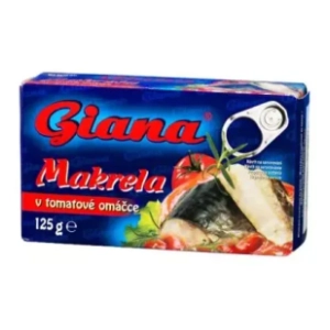 GIANA Skuša u paradajz sosu 125g