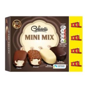Sladoled GELATELLI mini mix classic 12x50ml