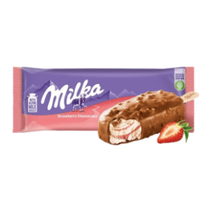 Sladoled MILKA strawberry cheesecake štapić 90ml