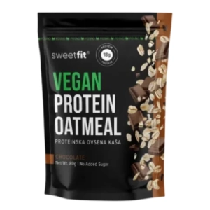 SWEET FIT vegan proteinska kaša čokolada 80g