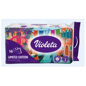 Toalet papir VIOLETA limited edition 3sloja 16kom
