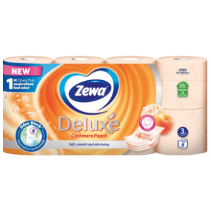 Toalet papir ZEWA deluxe peach 3sloja 8kom