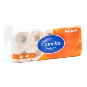 Toaletni papir CAMELIA breskva 3sloja 10kom