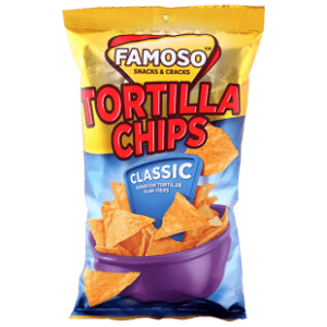 Tortilla FAMOSO čips classic 150g