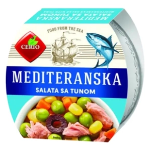 Tunjevina CERIO mediteranska salata 160g