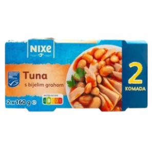 Tunjevina i pasulj NIXE 2x160g