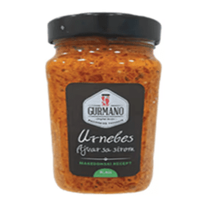 Urnebes GURMANO Ajvar sa sirom blagi 490g
