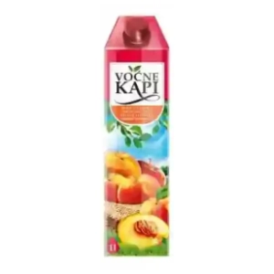 Voćni sok VOĆNE KAPI breskva 1l