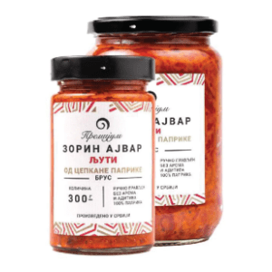 Ajvar ZORIN cepkani ljuti 300g