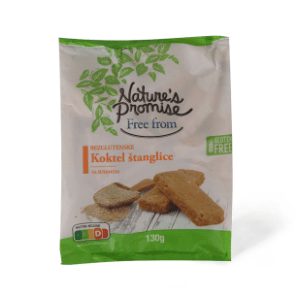 NATURE'S PROMISE Bezglutenske koktel štanglice 30g