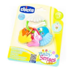 CHICCO glodalica i zvečka Ribice