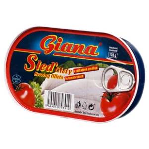 GIANA Haringa u paradajz sosu 170g