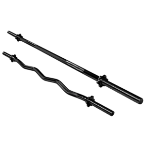 GORILLA SPORTS duga ravna šipka 170 cm + EZ šipka 120 cm