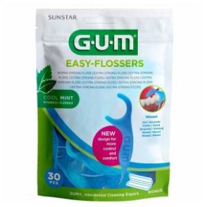 GUM Easy Flossers konac i čačkalica za zube 30kom