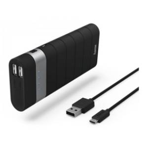 HAMA power bank Joy 10400mAh crni