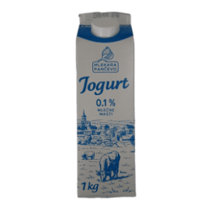 Jogurt MLEKARA PANČEVO 0,1%mm 1l
